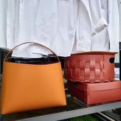 Snob Bordeaux Leather Box