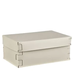 Snob Panna Cotta Leather Box