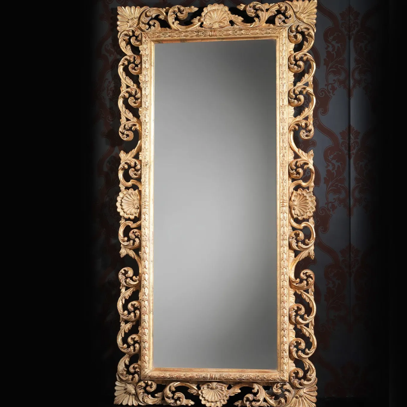 Sofia Florentine-Style Golden Mirror