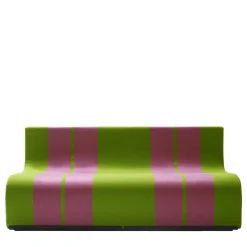 Sofo Green and Pink Sofa