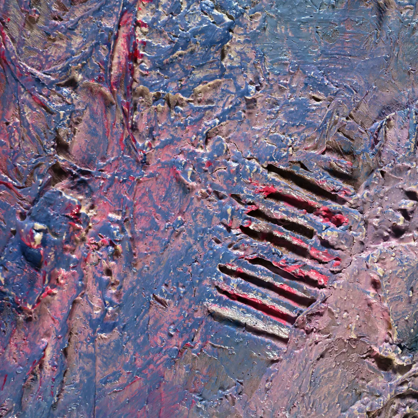 Sogno Lilla Abstract Painting by Giuseppe Caiafa