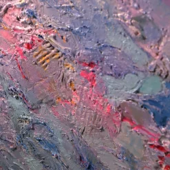 Sogno Lilla Abstract Painting by Giuseppe Caiafa