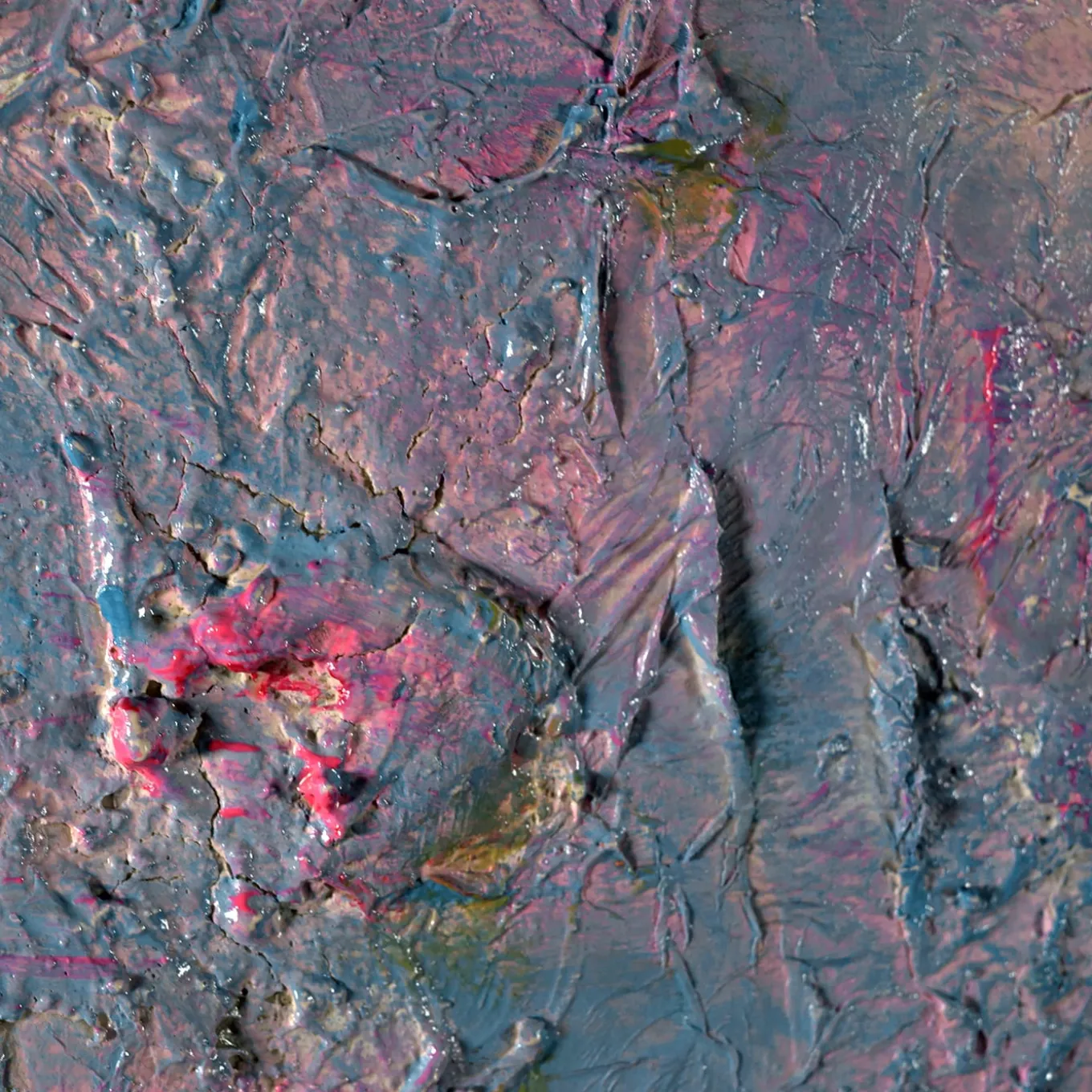 Sogno Lilla Abstract Painting by Giuseppe Caiafa