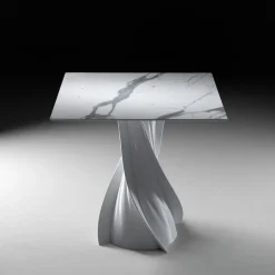 Soho Reverse Marble Finish Bioplastic Bistro Table