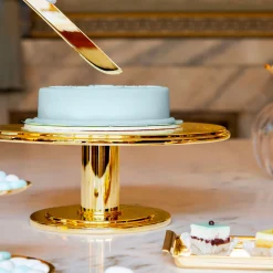Sole 2 Golden Cake Stand