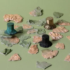 Solido Set of 4 Brass Door Knobs #4 by Nicole Valenti