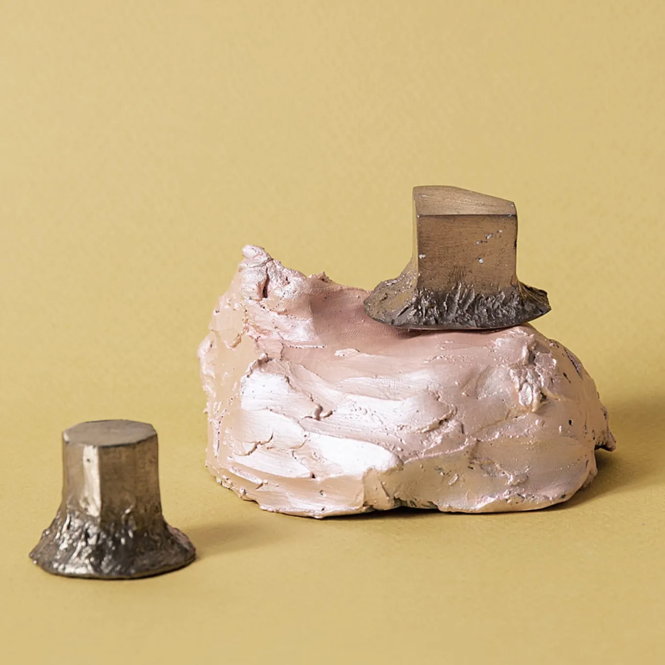 Solido Set of 4 Brass Door Knobs #4 by Nicole Valenti