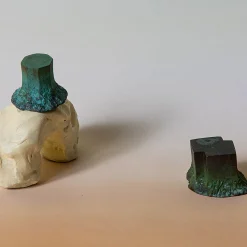 Solido Set of 4 Green Door Knobs #2 by Nicole Valenti