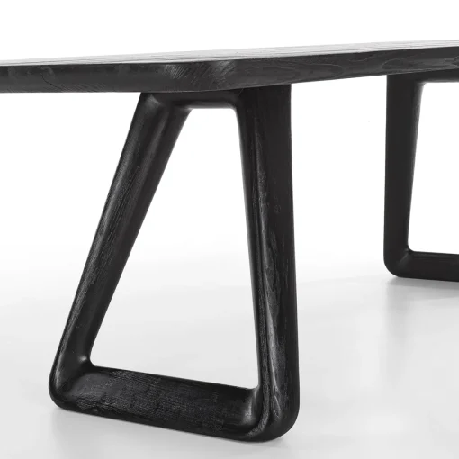Sospiro Black solid wood Dining Table