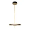 Soul Suspension Lamp In Light Burnished Brass