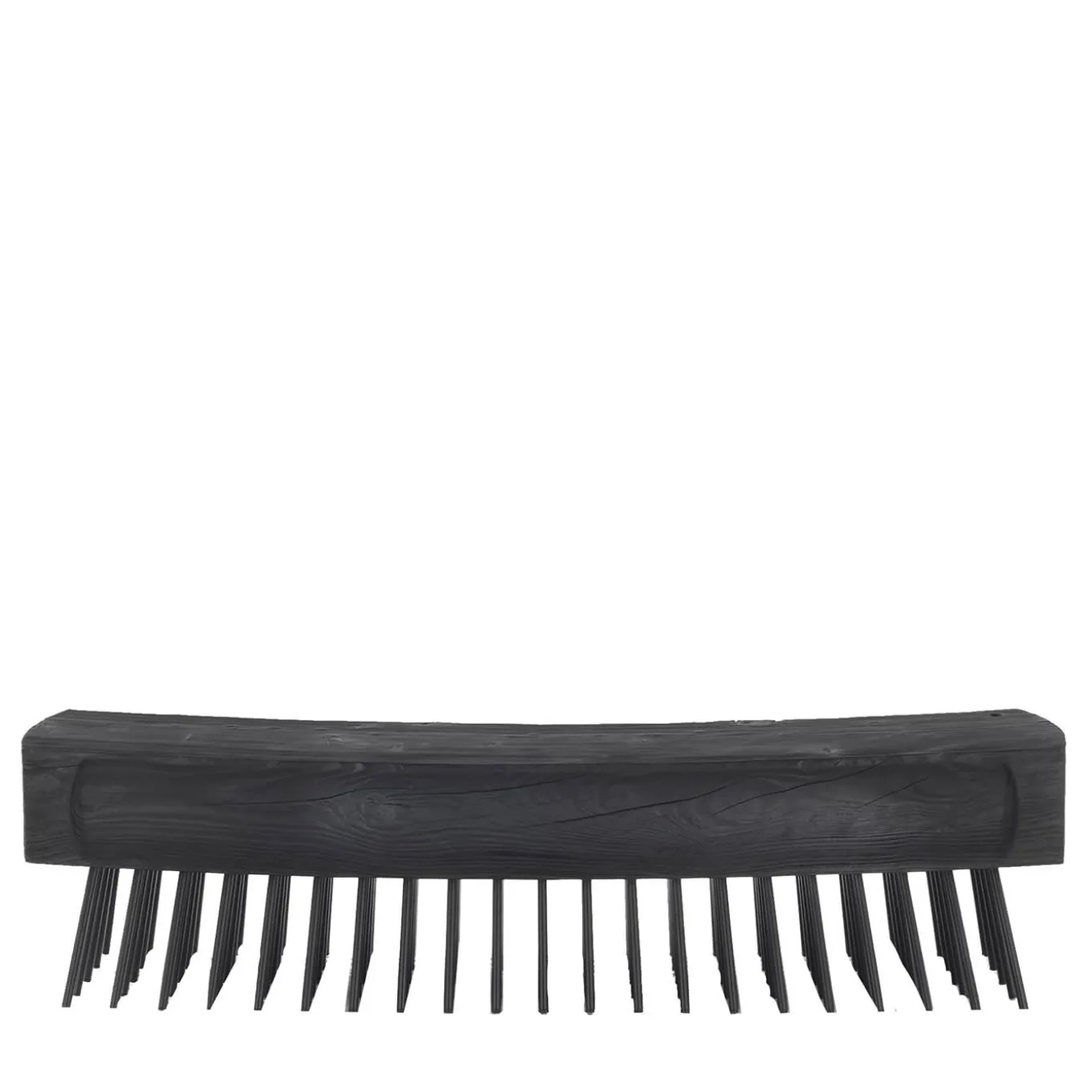 Spazzola Vulcano-Black Bench by Fabio Lo Jacono
