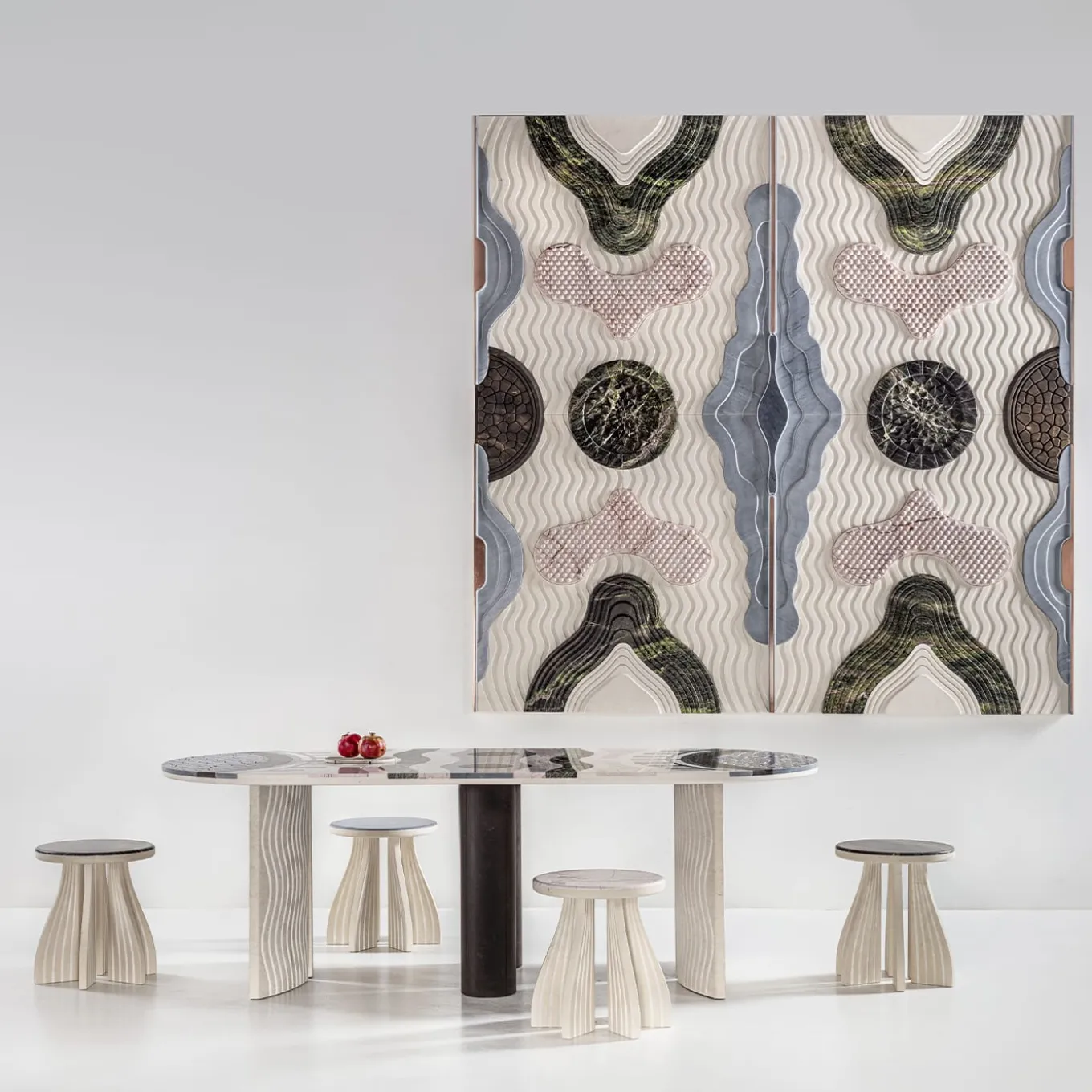 Specchio di Venere Dining Table by Elena Salmistraro