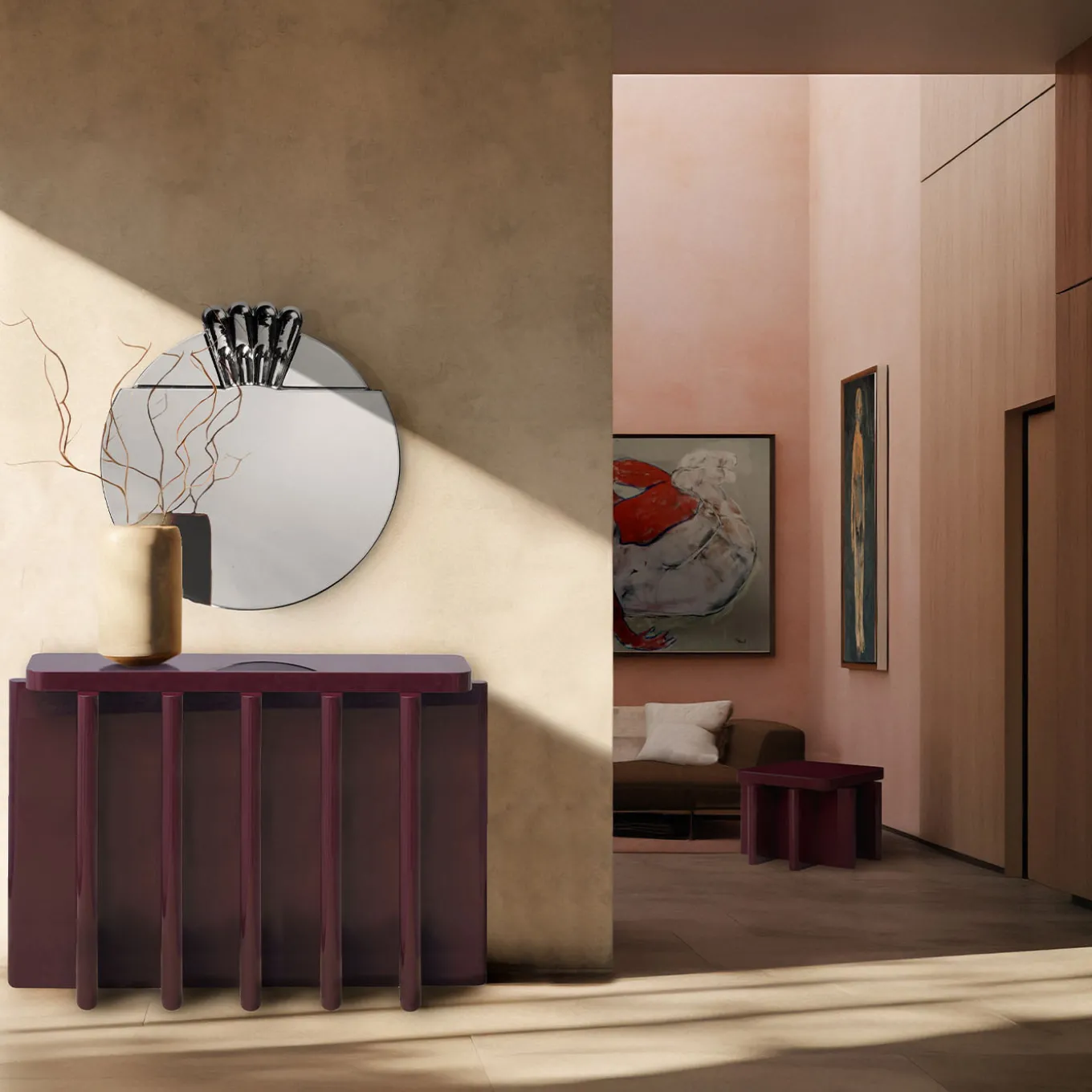 Spina Bordeaux Console