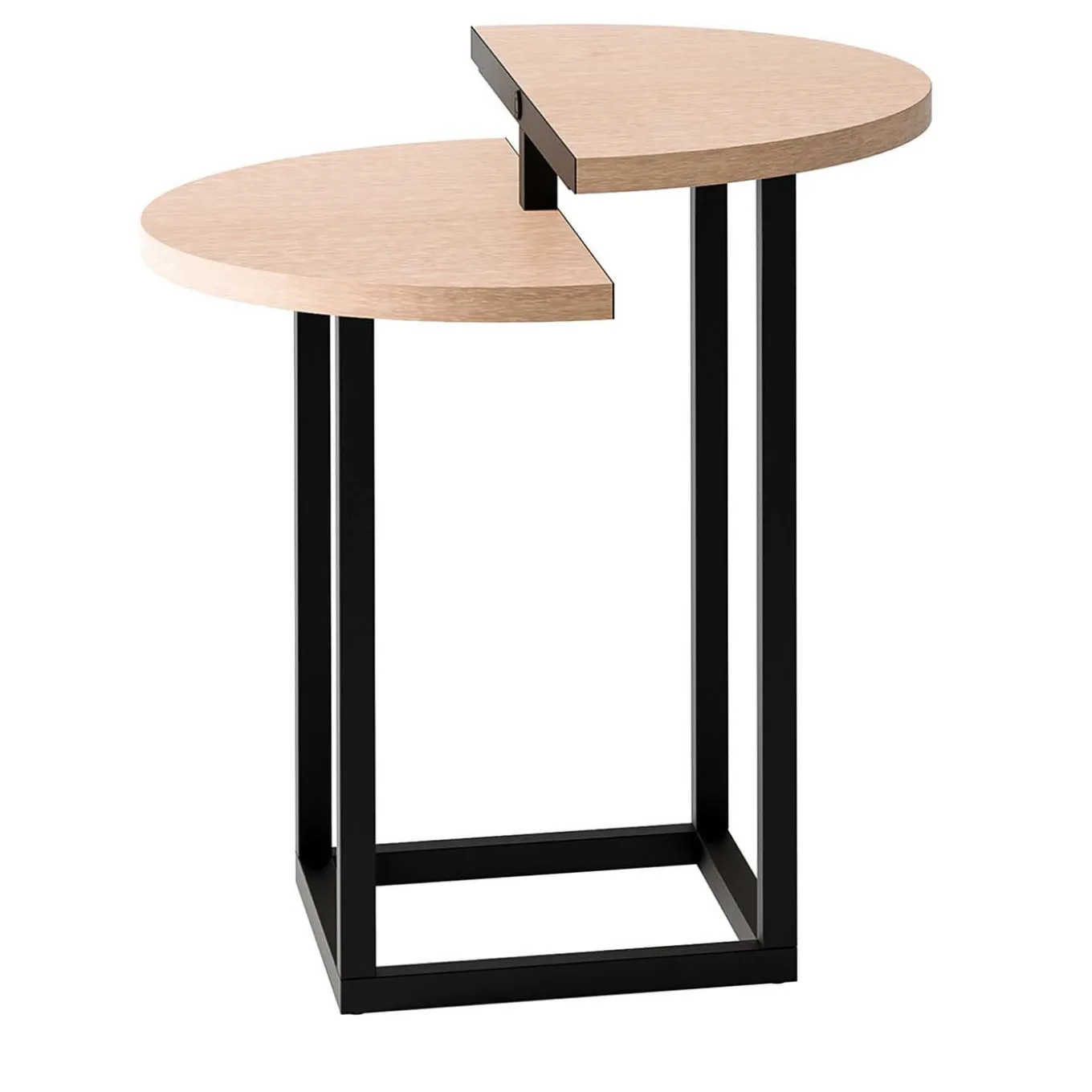 Split-Top Round Side Table
