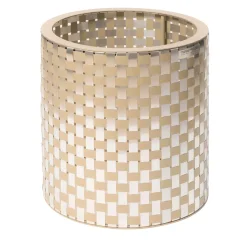 Splot4flowers Optical Gold Cachepot