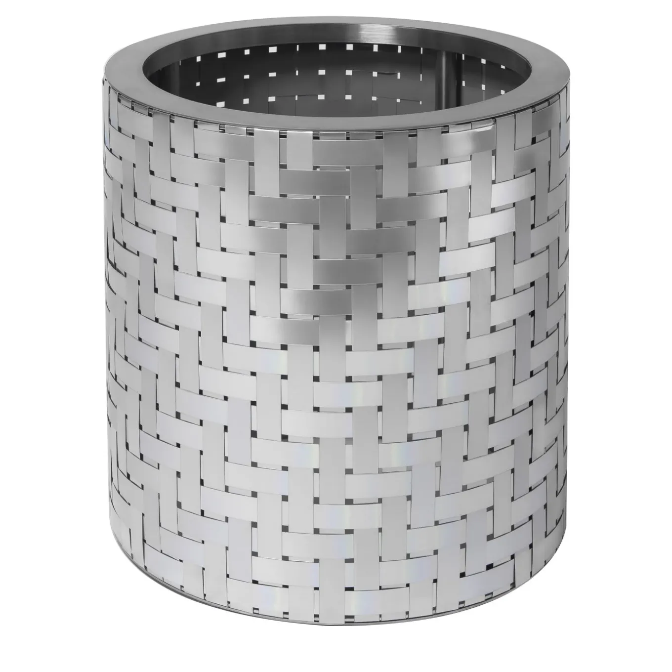 Splot4Flowers Silver Cachepot