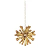 Sputnik Amber Venetian Glass Chandelier