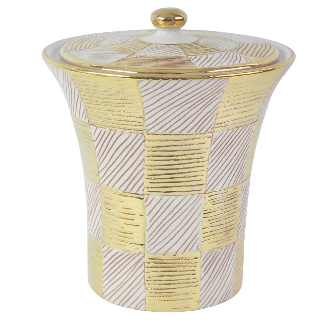 Squares Tall Box with Lid