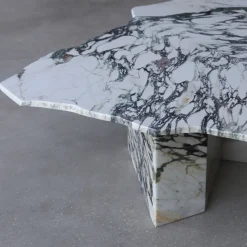 SST034 Calacatta Monet Marble Coffee Table