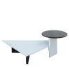 SST014 Carrara and Marquinia Marble Low Tables