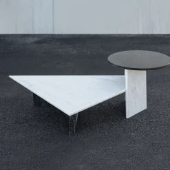 SST014 Carrara and Marquinia Marble Low Tables