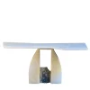 SST020 Honey Onyx Marble Table