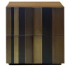 ST 09 Burnished Copper Bedside Table