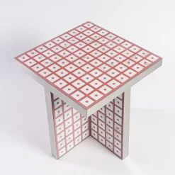 Standard Geometries Calacatta Side Table by David/Nicolas