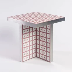 Standard Geometries Calacatta Side Table by David/Nicolas