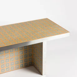 Standard Geometries Cipollino Bench by David/Nicolas