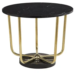 Star 2 Table with Marquina Marble