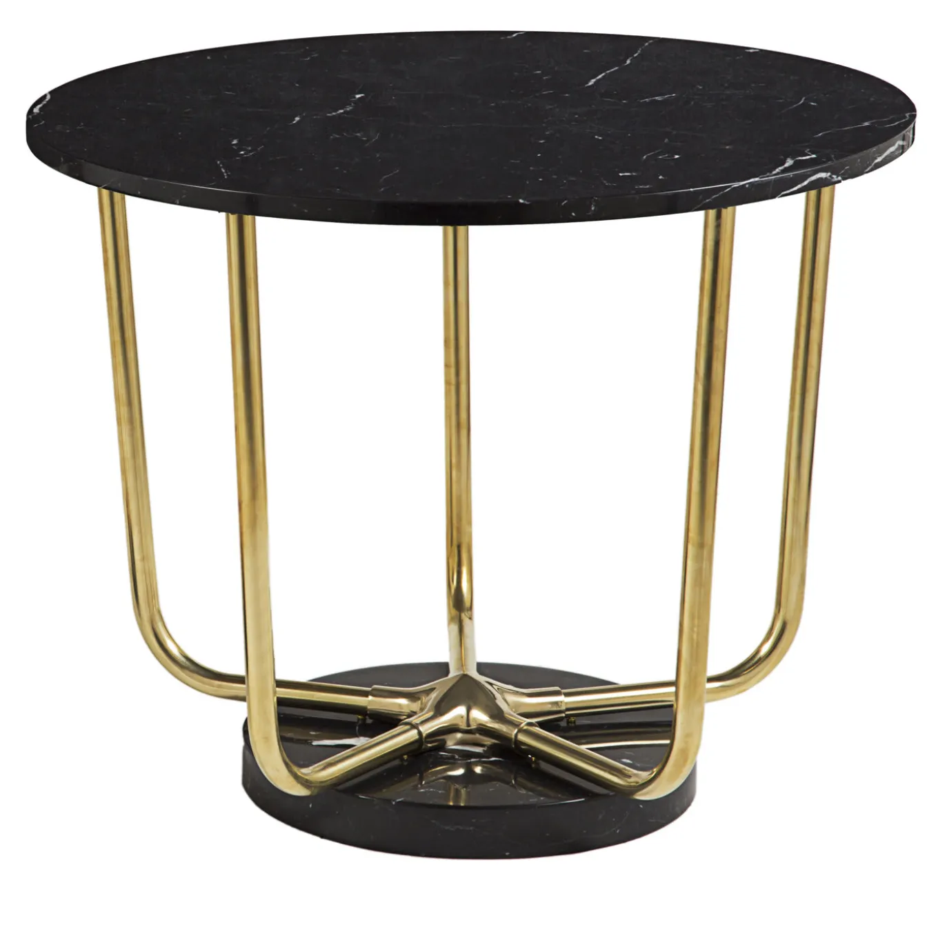 Star 2 Table with Marquina Marble