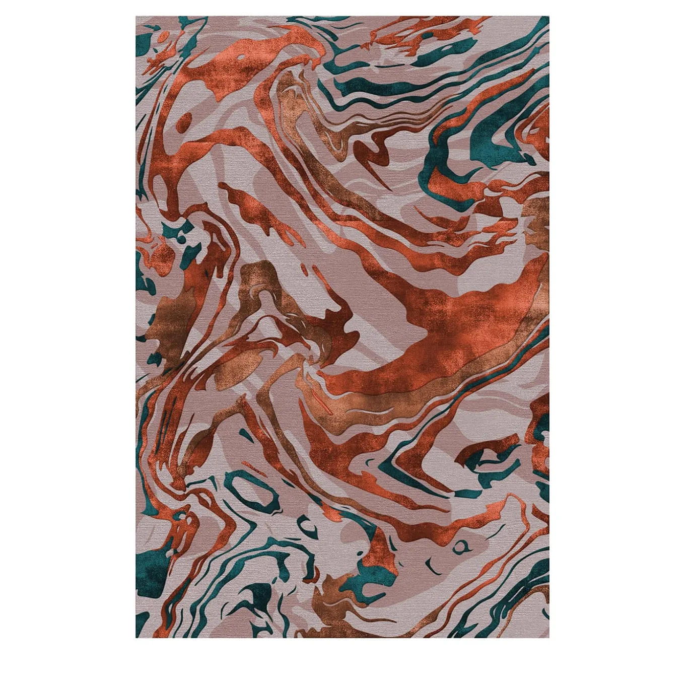 Stardust Turmeric Pink and Bronze Carpet