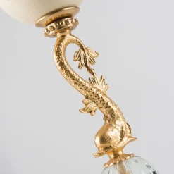 Starfish And Ostrich Egg Decorative Sculpture