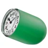 Static Green Steel Table Clock by Richard Sapper