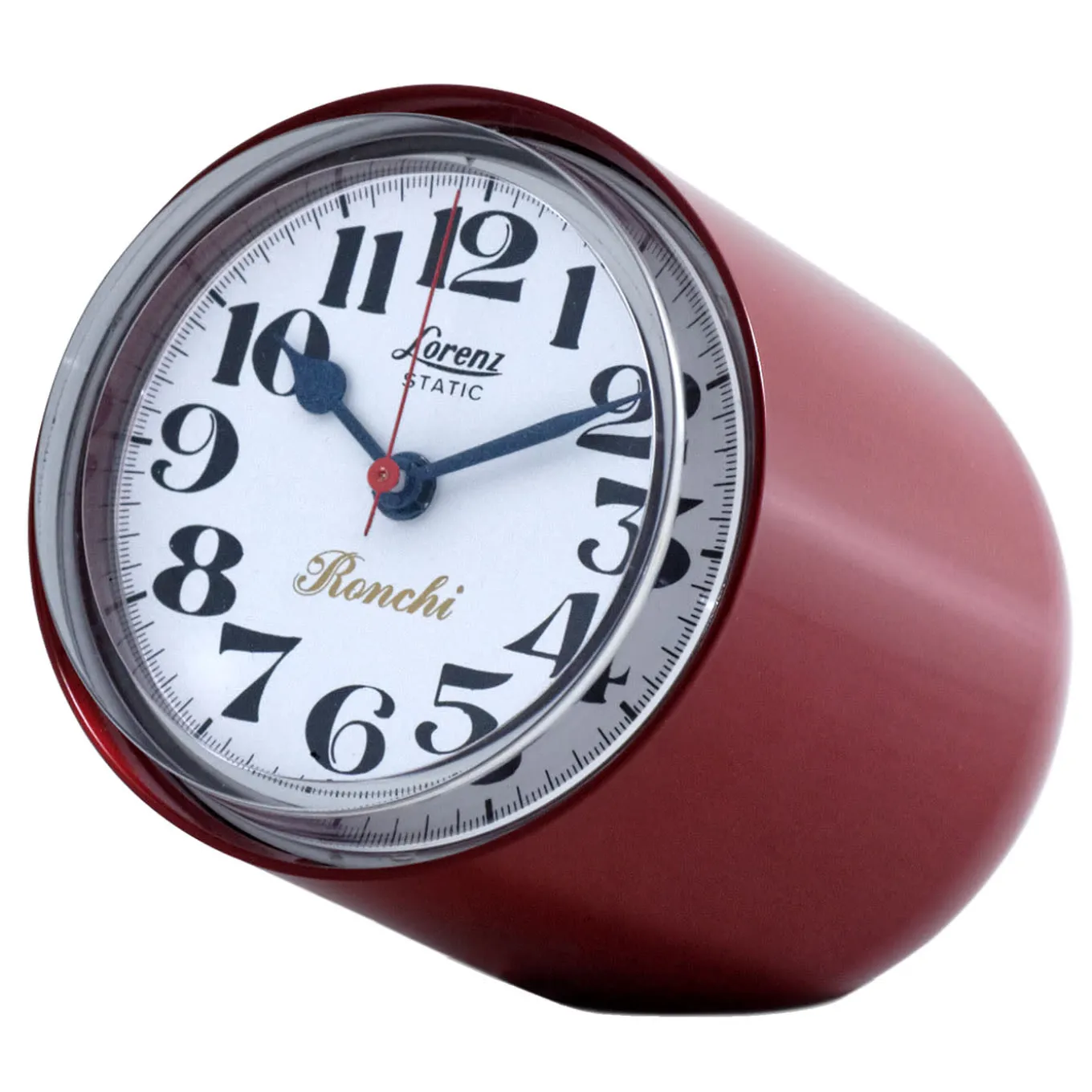 Static Table Cherry Clock by Richard Sapper