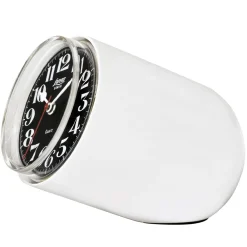 Static White Table Clock by Richard Sapper