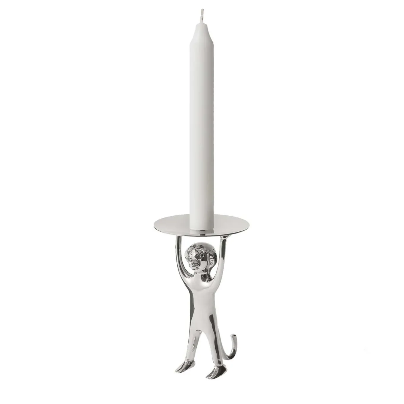 Steel Monki Candleholder by Jaime Hayon