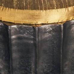 Stele Black Pouf