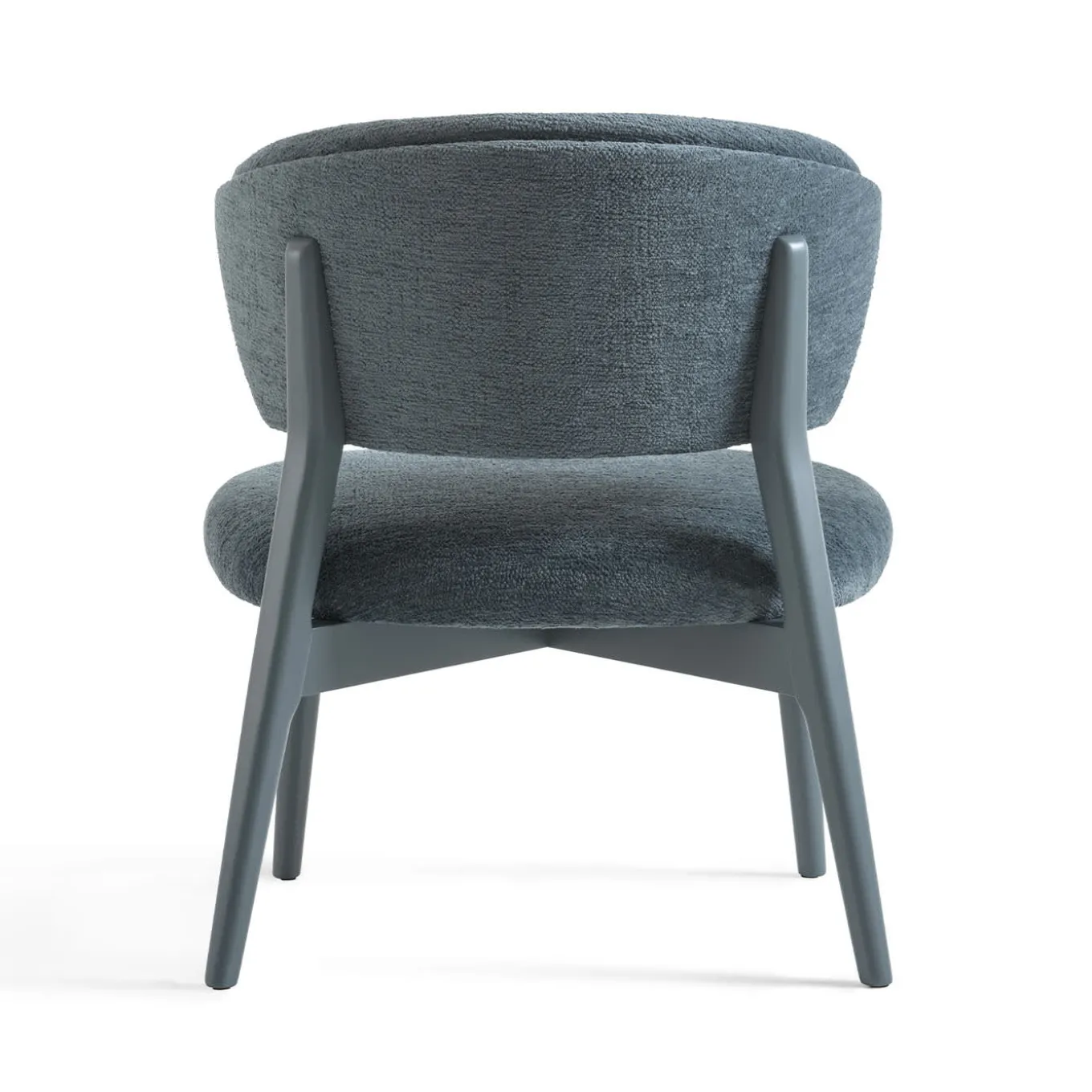 Stella 823 Blue Lounge Chair By Matteo Ragni