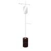 Stelo Emperador Dark and White Coat Hanger with Mirror