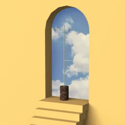 Stelo Emperador Dark and White Coat Hanger