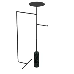 Stelo Green Guatemala and Black Coat Hanger with Stand