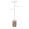 Stelo Pink Portogallo and White Coat Hanger and Object Rack