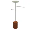 Stelo Red Alicante and Green Coat Hanger and Object Rack