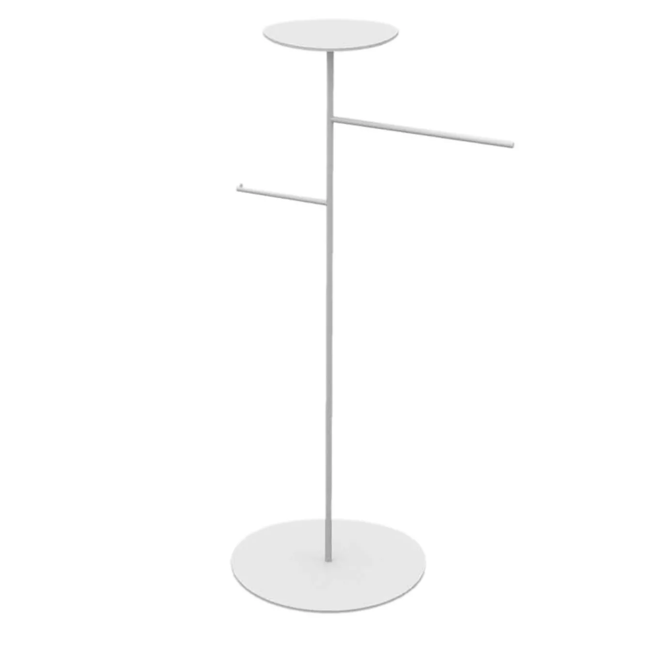 Stelo White Coat Hanger and Object Rack