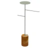 Stelo Yellow Siena and Green Coat Hanger and Object Rack