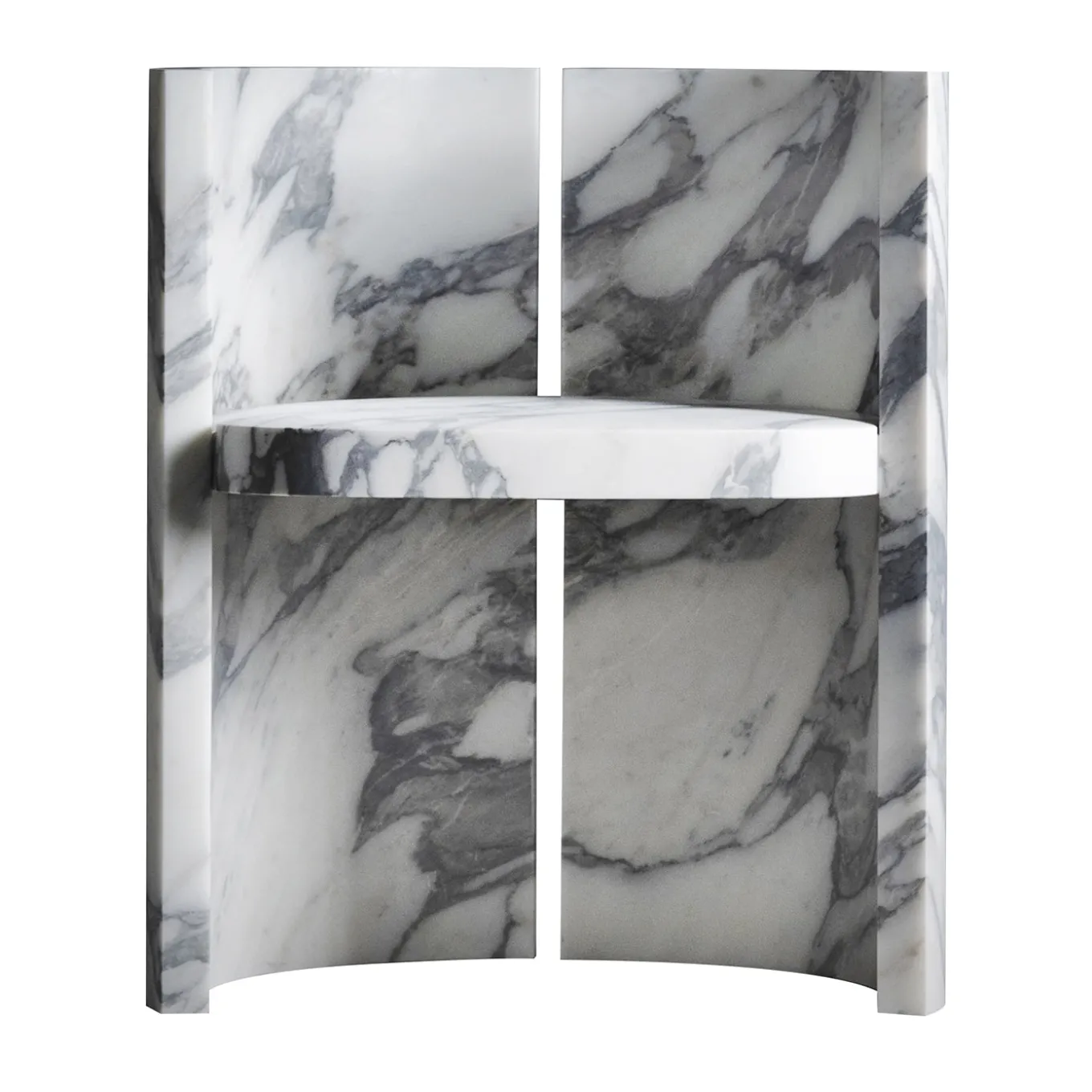 Sterling Calacatta Marble Chair