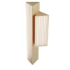 Stick 2-Light Gold Nickel Sconce