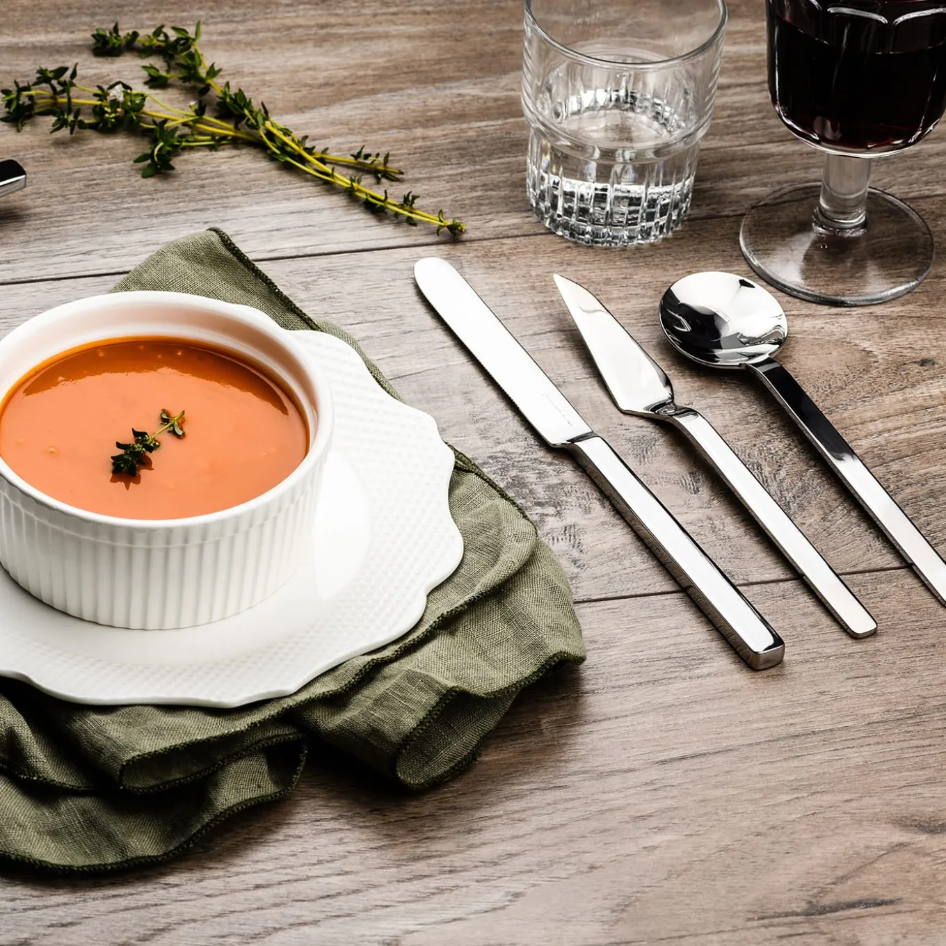 STILE Set of 6 Soup Spoon by Pininfarina